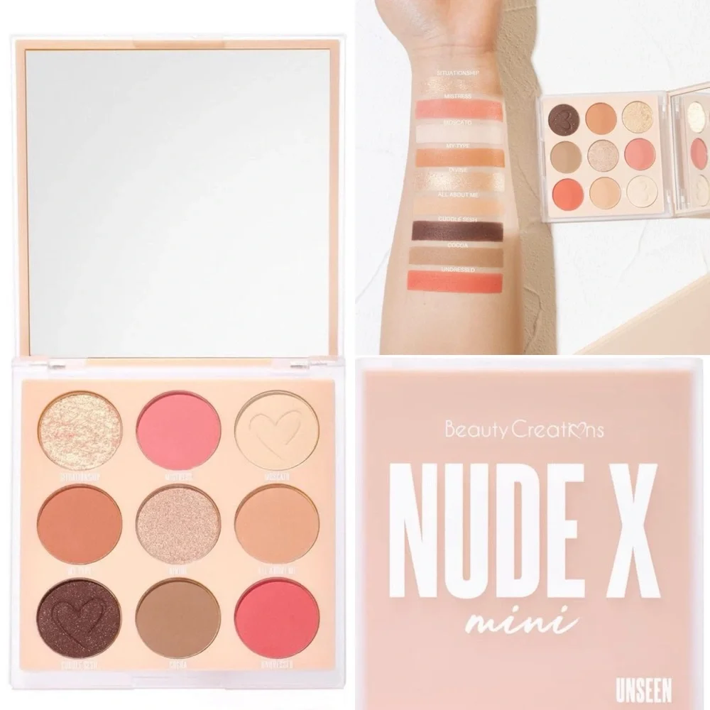 Beauty Creations NUDEX COLLECTION‎ Eyeshadow Palette (UNSEEN MINI)